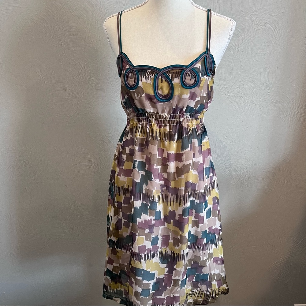 Anthropologie • Wendy Katlen Silk Dress